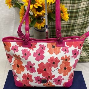 Coated Cotton small Leisure Shopper Tote